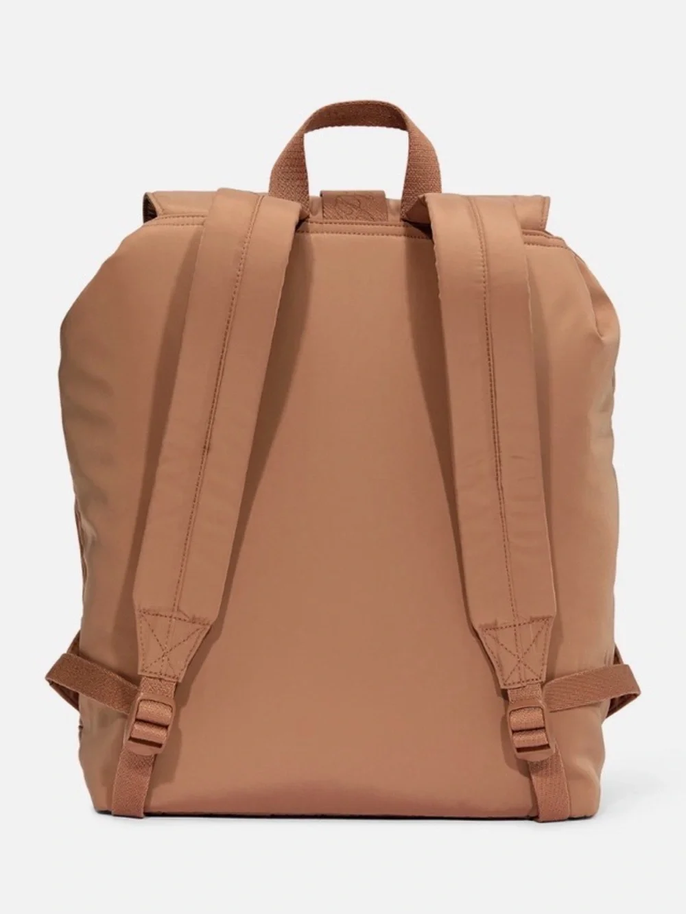 VICTORIA'S SECRET PINK NYLON CARGO BACKPACK FULL SIZE GYM SCHOOL BAG TOFFEE - Picture 3 of 13